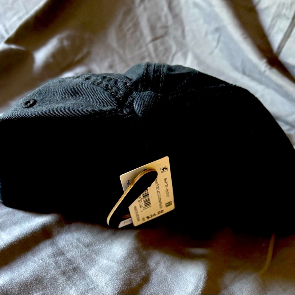 Adidas Black Cap with White Logo - Picture 2 of 3